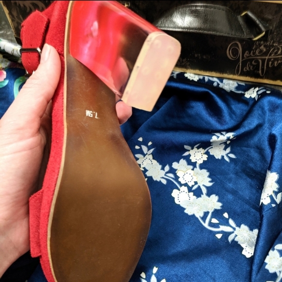 JEFFERY CAMPBELL SOIREE OMBRÉ SUEDE HEELS - Picture 7 of 9